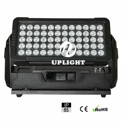 옥외 DMX LED 조명 밝기 조절 가능 60PCS 10W IP65 LED 벽 세탁기